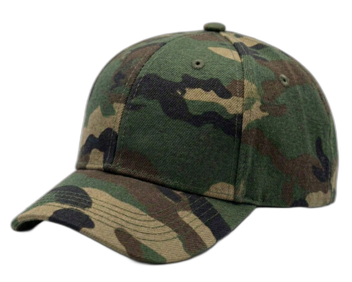 Wholesale Baseball Caps – Blank Structured Velcro, Bulk for Embroidery