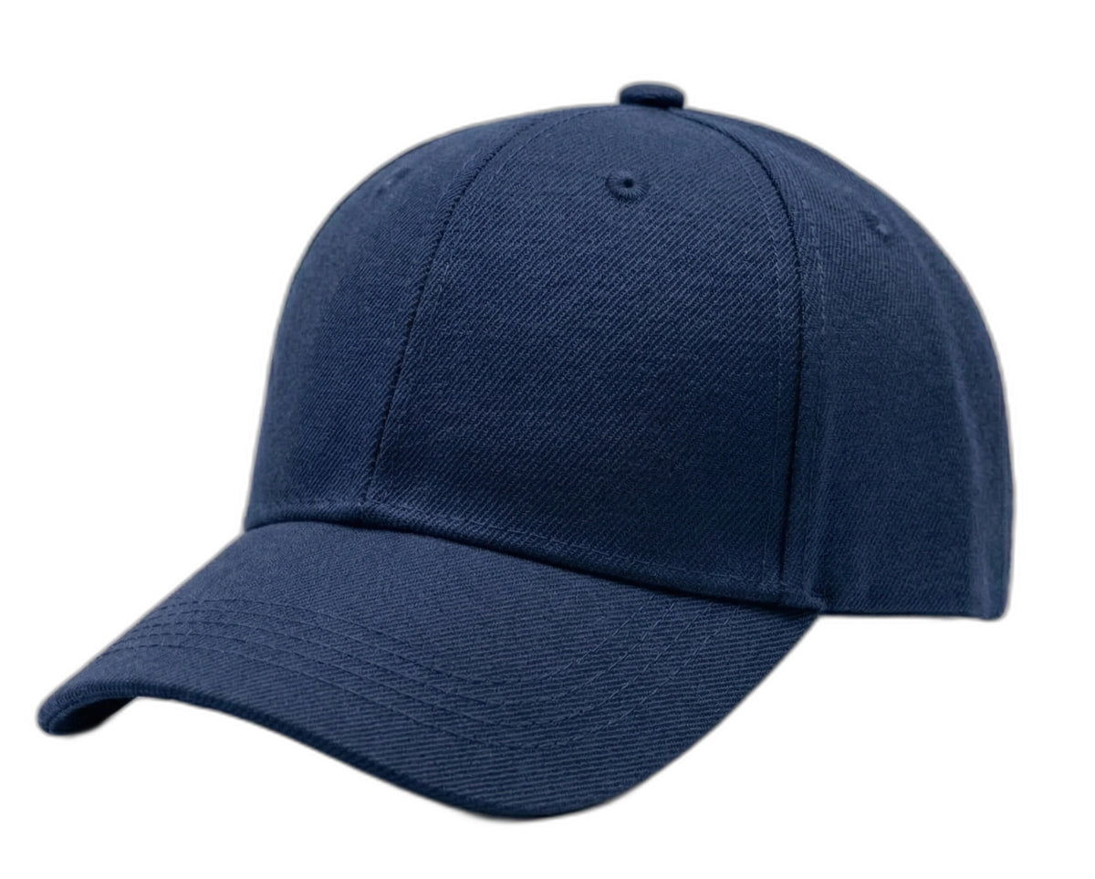 Wholesale Baseball Caps – Blank Structured Velcro, Bulk for Embroidery