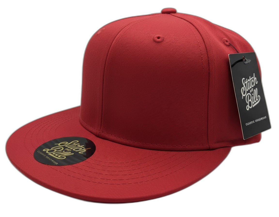 Wholesale Flat Brim Snapbacks – Blank Cotton, Bulk for Embroidery