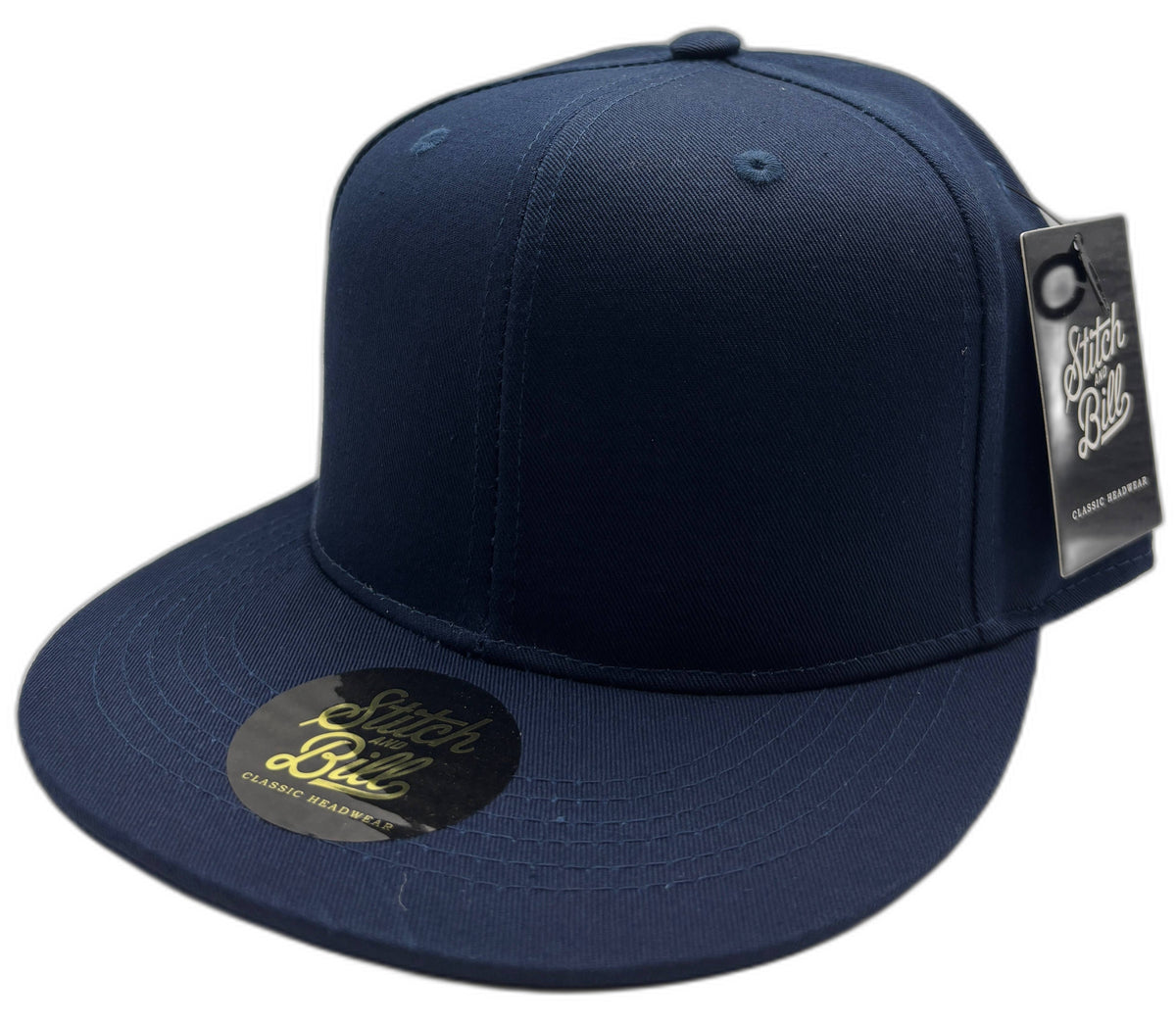 Wholesale Flat Brim Snapbacks – Blank Cotton, Bulk for Embroidery