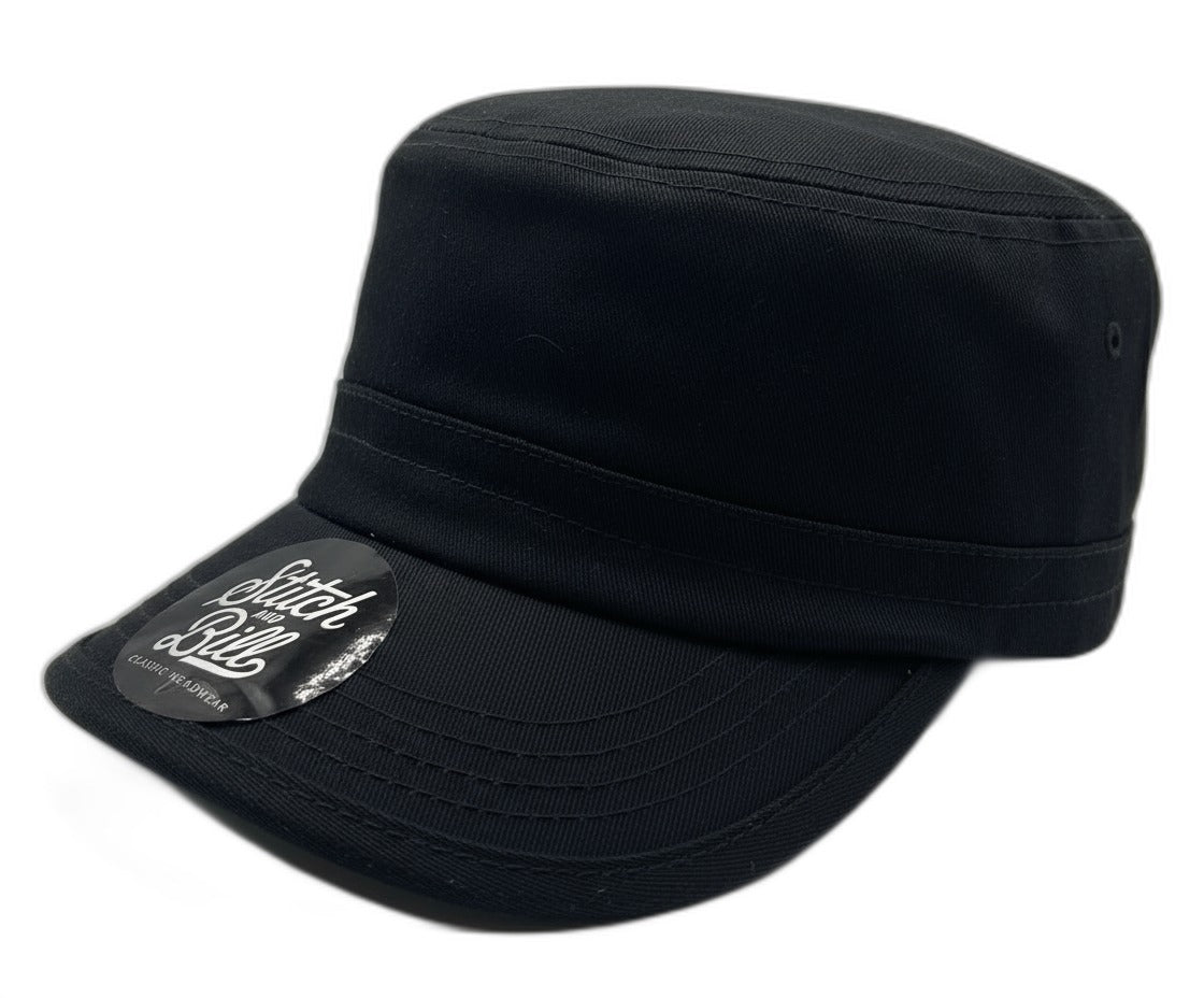 Wholesale Cadet Caps – Blank Cotton Military, Bulk for Embroidery