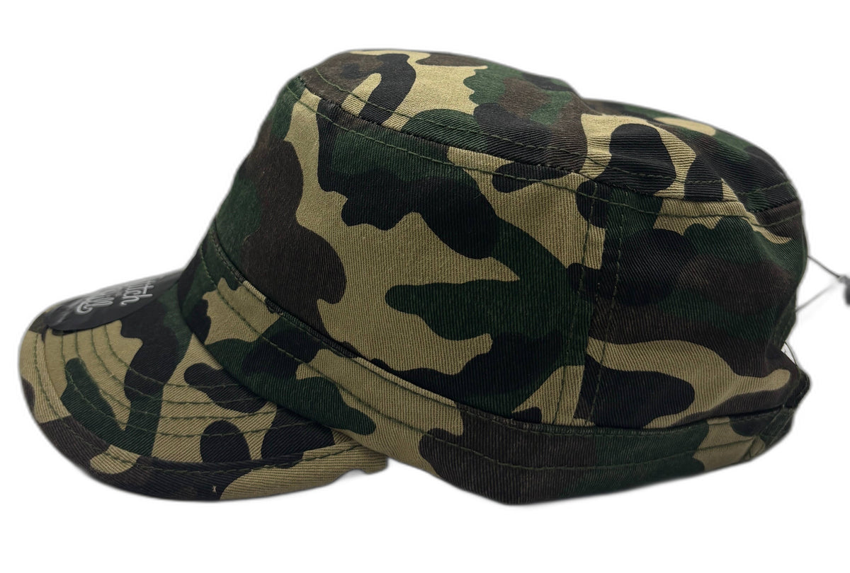 Wholesale Cadet Caps – Blank Cotton Military, Bulk for Embroidery